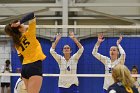 Wheaton Women's Volleyball  Wheaton Women's Volleyball vs Smith College. - Photo by Keith Nordstrom : Wheaton, Volleyball, Smith